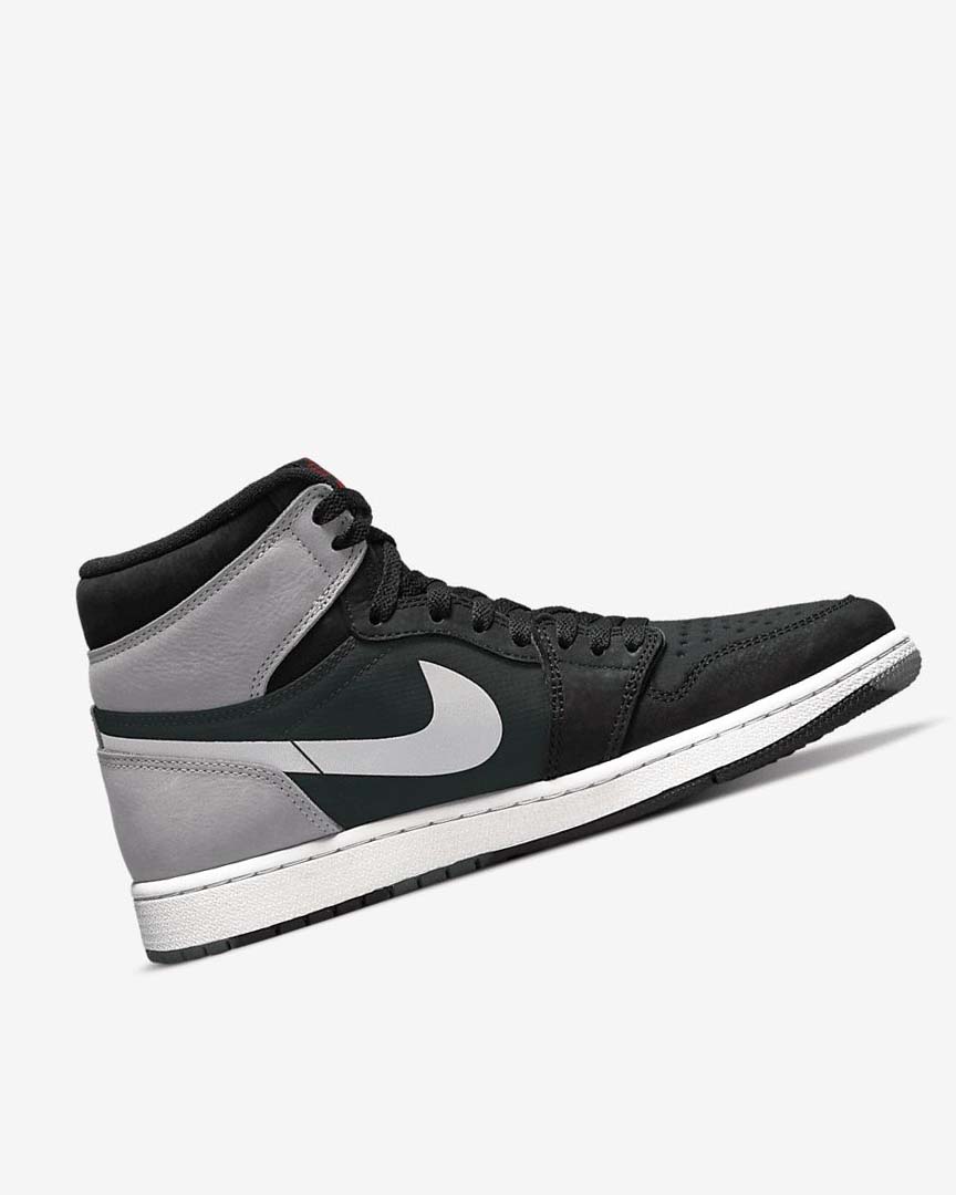 Zapatillas Nike Air Jordan 1 Hombre Negras Gris Rojas | AR2430