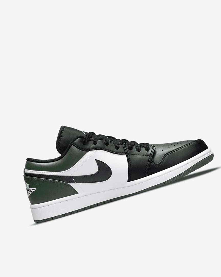 Zapatillas Nike Air Jordan 1 Low Hombre Verde Blancas Negras | AR5039