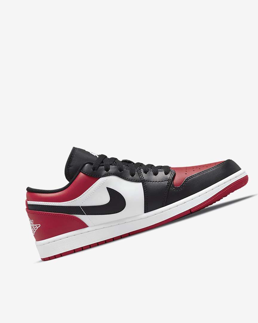 Zapatillas Nike Air Jordan 1 Low Hombre Rojas Negras Blancas | AR5344