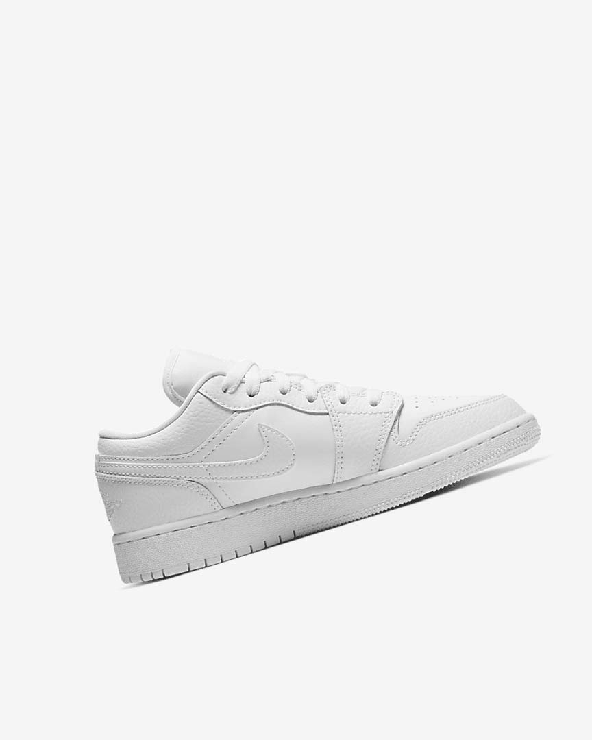 Zapatillas Nike Air Jordan 1 Low Niño Blancas Blancas Blancas | AR4822