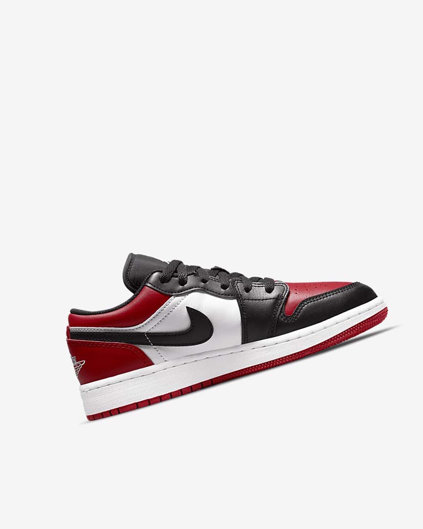 Zapatillas Nike Air Jordan 1 Low Niño Rojas Negras Blancas | AR3034