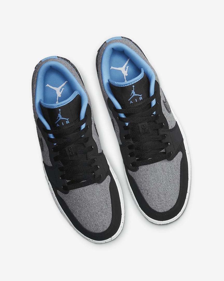 Zapatillas Nike Air Jordan 1 Low SE Hombre Gris Negras Azules Azules | AR2635