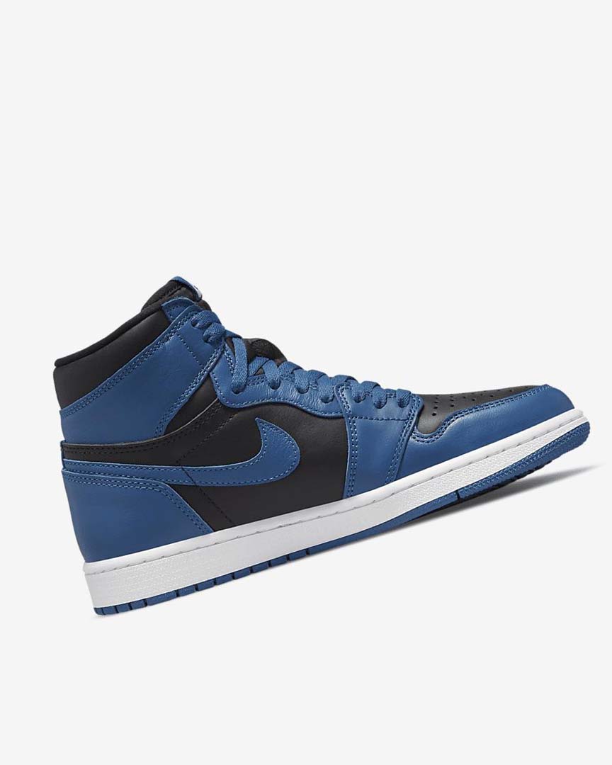 Zapatillas Nike Air Jordan 1 Retro High OG Hombre Azules Oscuro Blancas Negras | AR4494