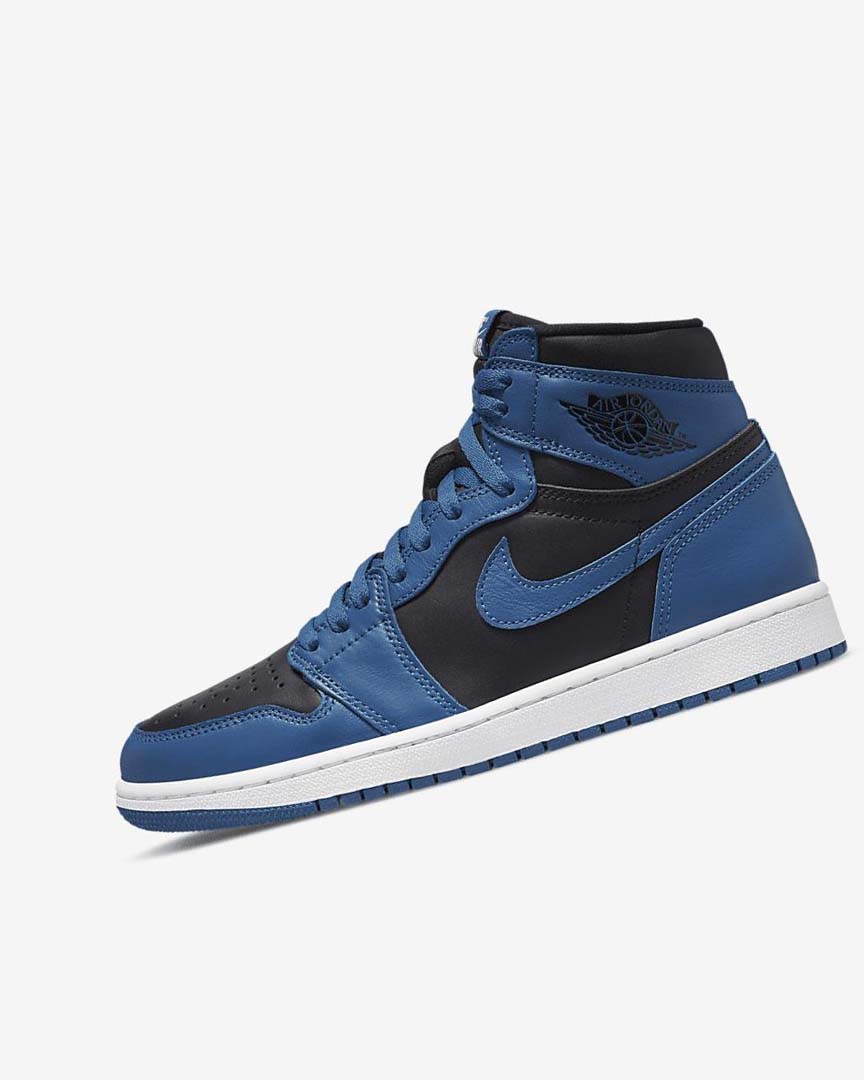 Zapatillas Nike Air Jordan 1 Retro High OG Hombre Azules Oscuro Blancas Negras | AR4494