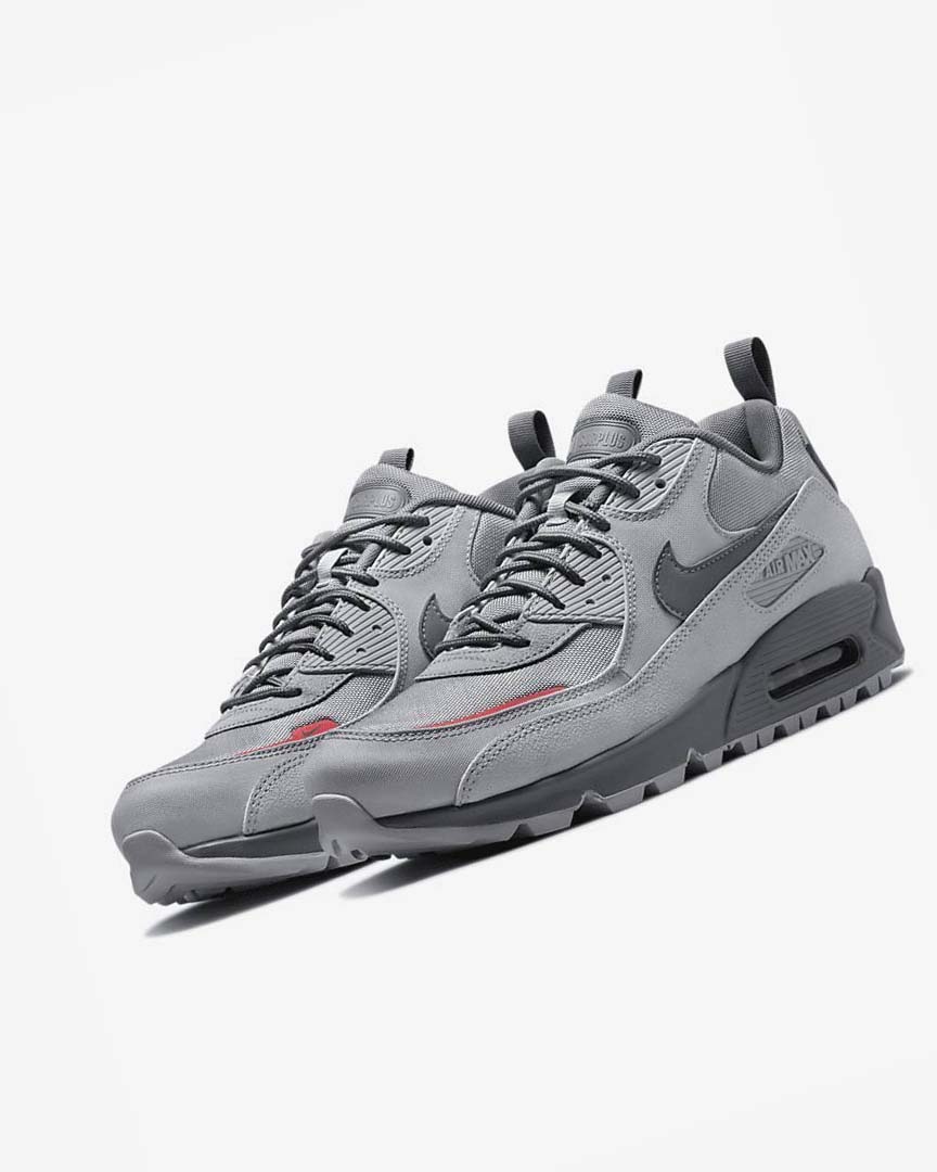 Zapatillas Nike Air Max 90 Surplus Hombre Gris Rosas Azules Claro Gris | AR4731