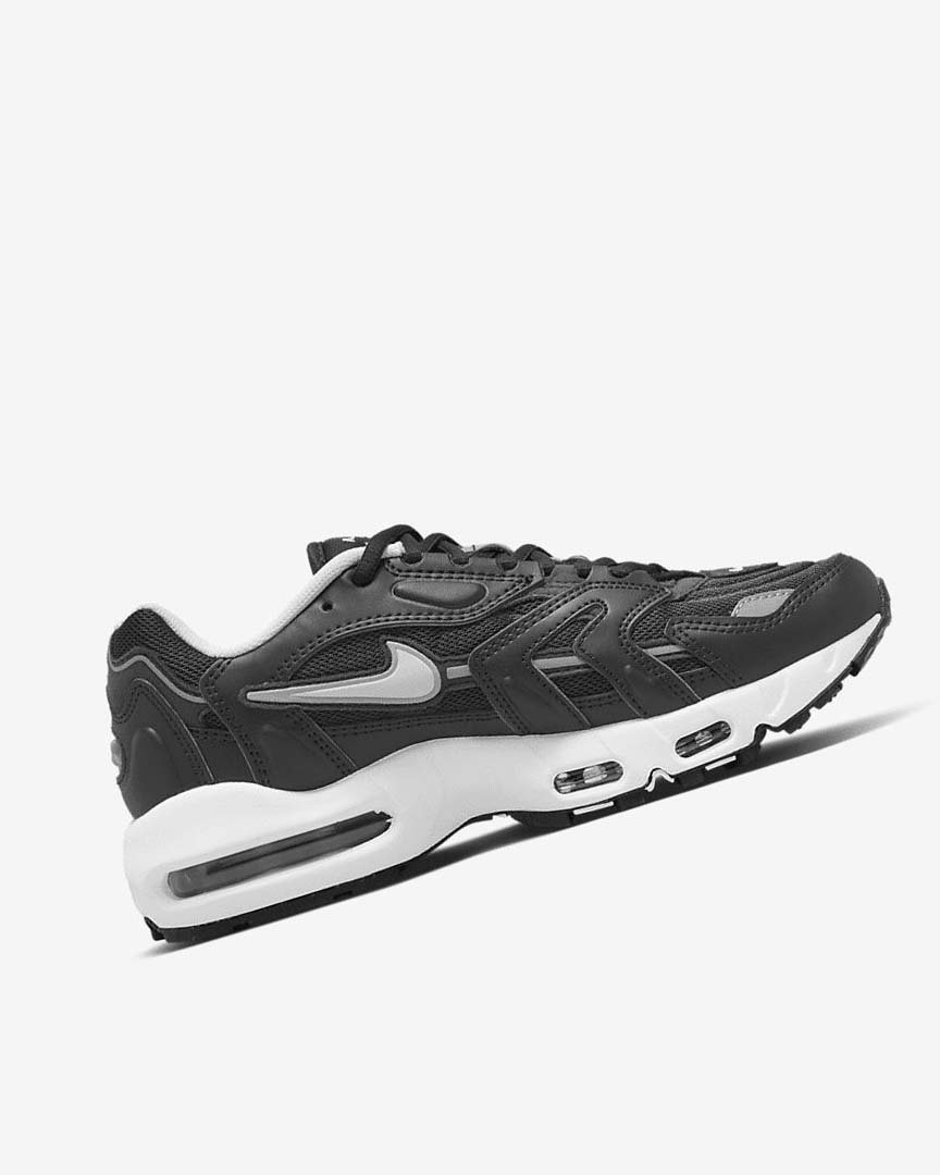 Zapatillas Nike Air Max 96 2 Mujer Negras Metal Plateadas Blancas | AR4827