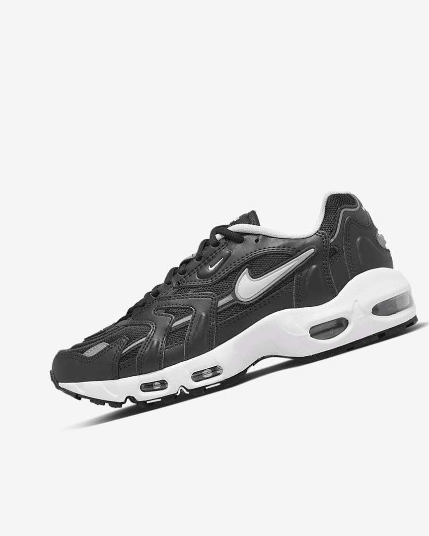 Zapatillas Nike Air Max 96 2 Mujer Negras Metal Plateadas Blancas | AR4827