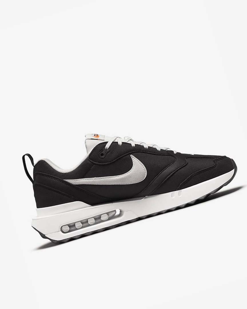 Zapatillas Nike Air Max Dawn Hombre Negras Metal Plateadas Naranjas Blancas | AR2921