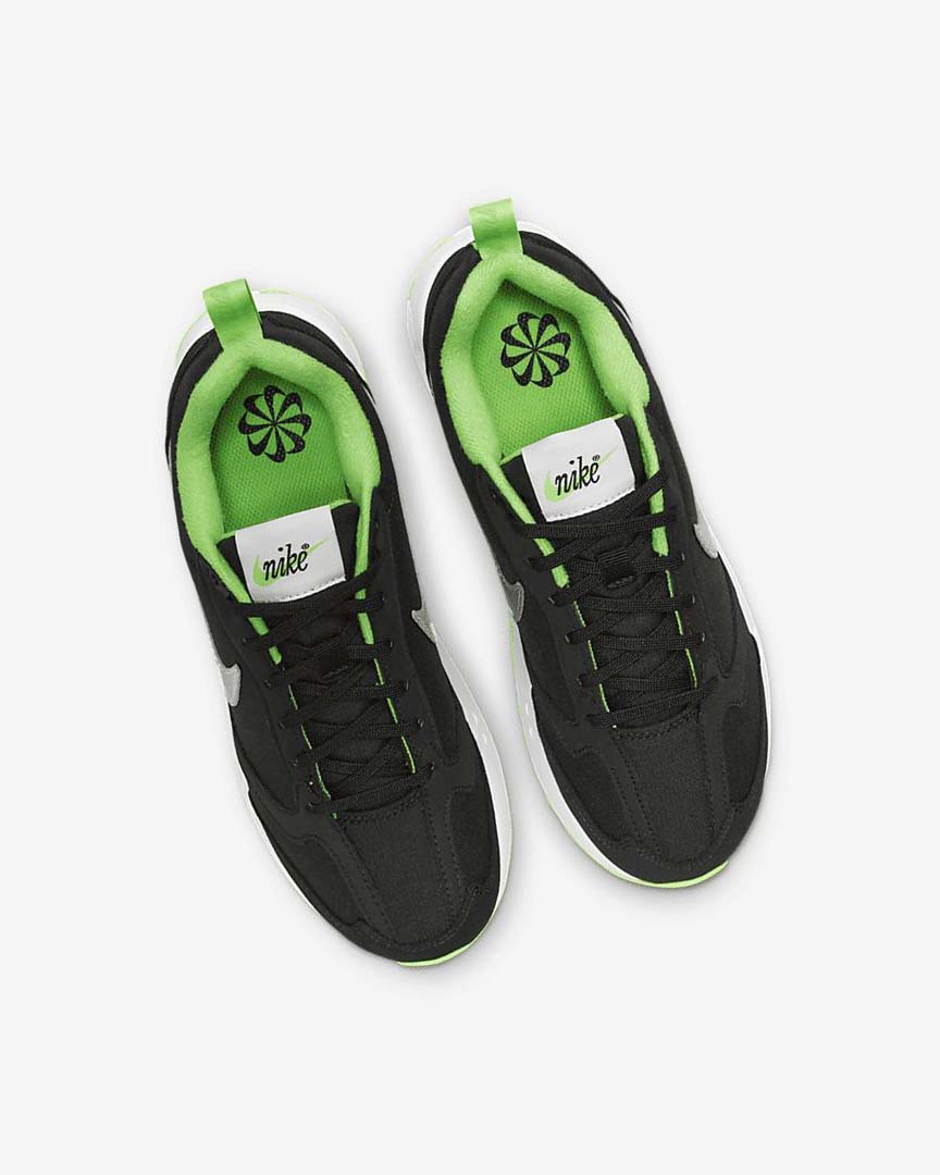 Zapatillas Nike Air Max Dawn Niña Negras Verde Blancas | AR2332