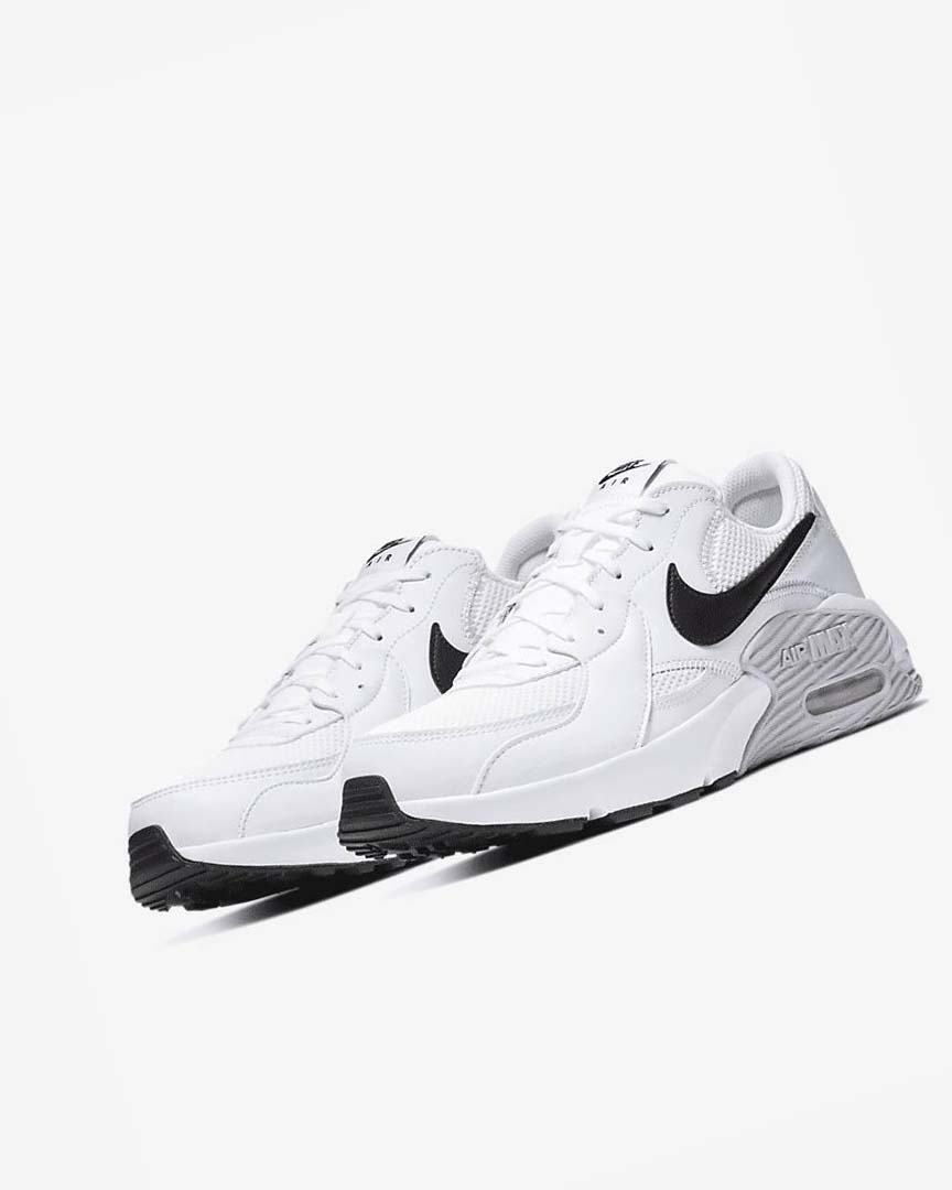 Zapatillas Nike Air Max Excee Hombre Blancas Plateadas Negras | AR1119