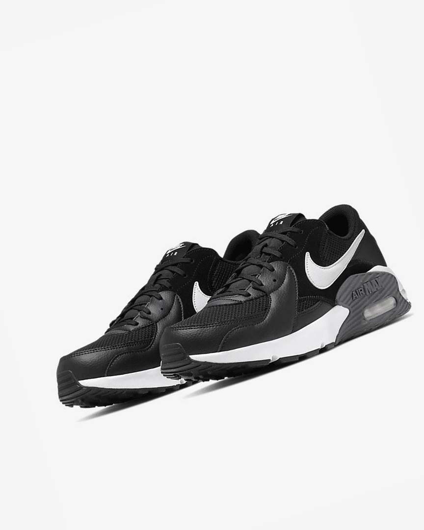 Zapatillas Nike Air Max Excee Hombre Negras Gris Oscuro Blancas | AR4662