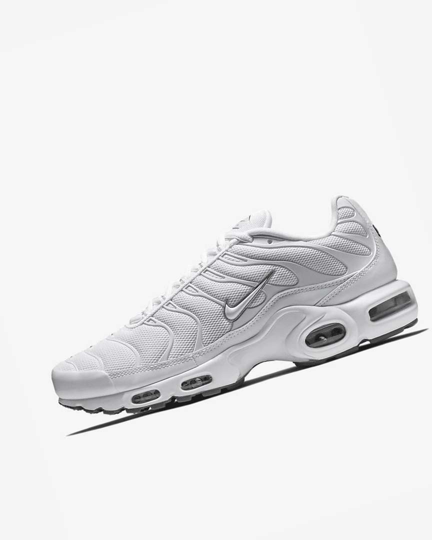 Zapatillas Nike Air Max Plus Hombre Blancas Negras Gris Blancas | AR2658