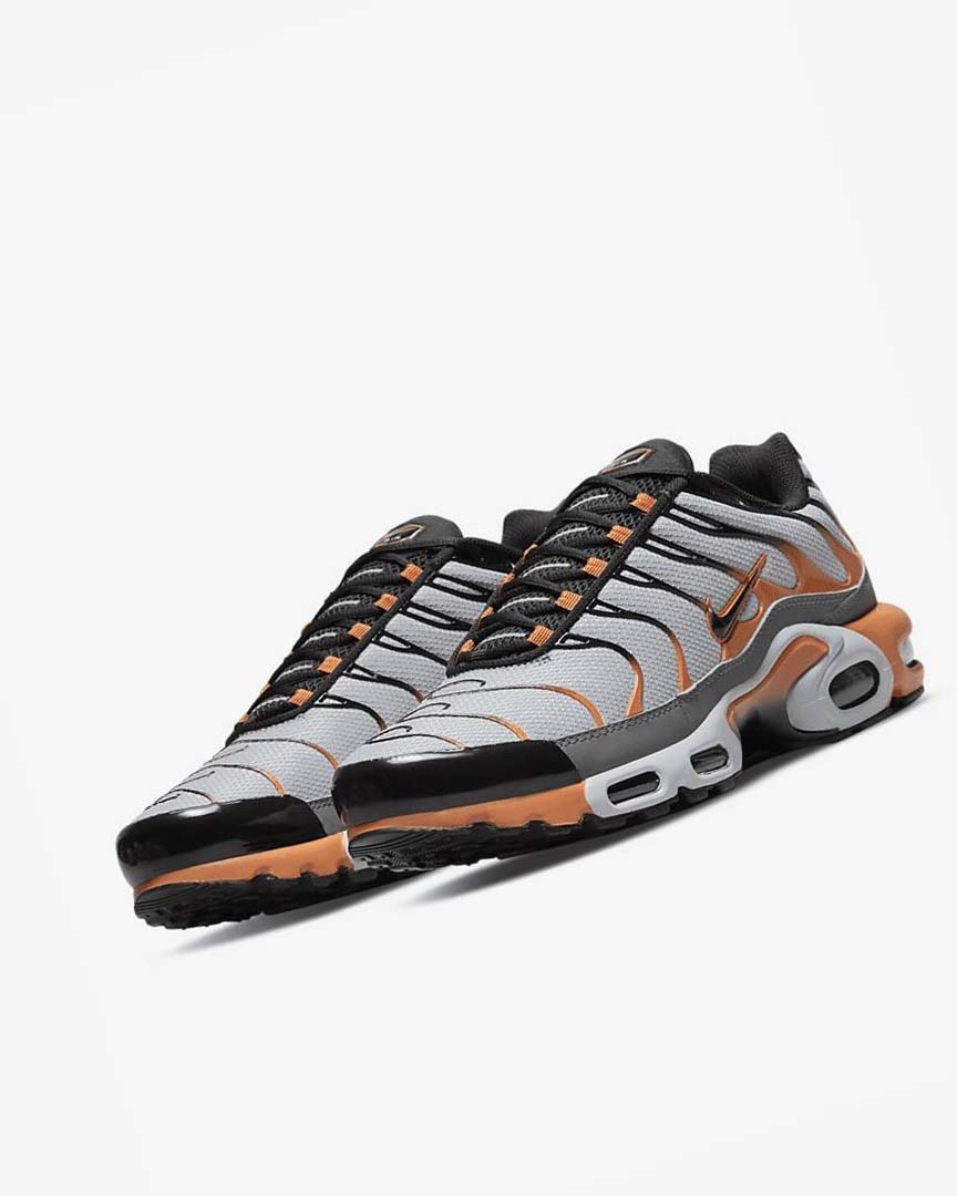 Zapatillas Nike Air Max Plus Hombre Gris Gris Amarillo Oscuro Negras | AR2978