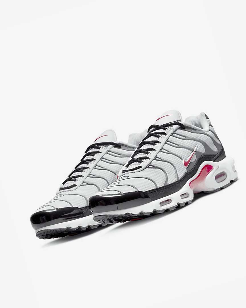 Zapatillas Nike Air Max Plus Hombre Gris Negras Rojas | AR4960