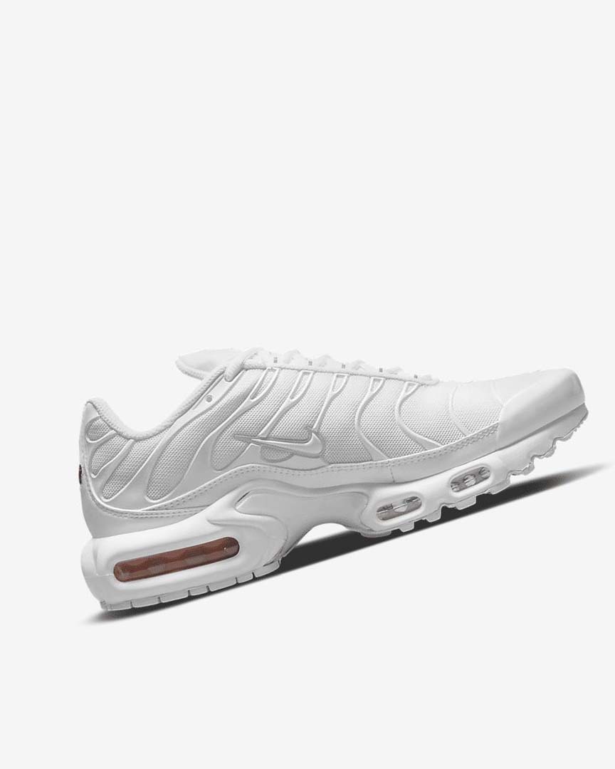 Zapatillas Nike Air Max Plus Mujer Blancas Plateadas Blancas | AR4850