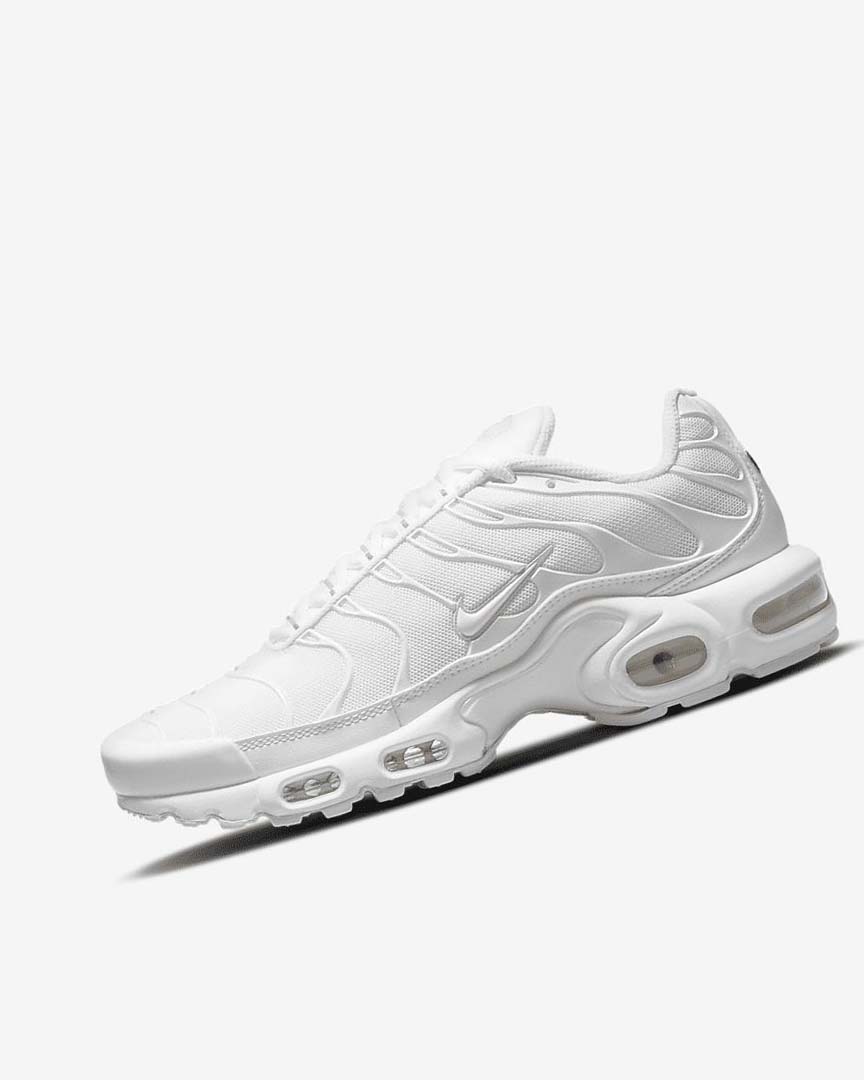 Zapatillas Nike Air Max Plus Mujer Blancas Plateadas Blancas | AR4850