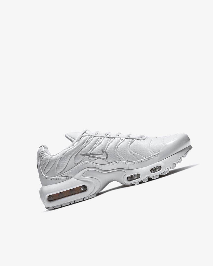 Zapatillas Nike Air Max Plus Niña Blancas Metal Plateadas Blancas | AR3178