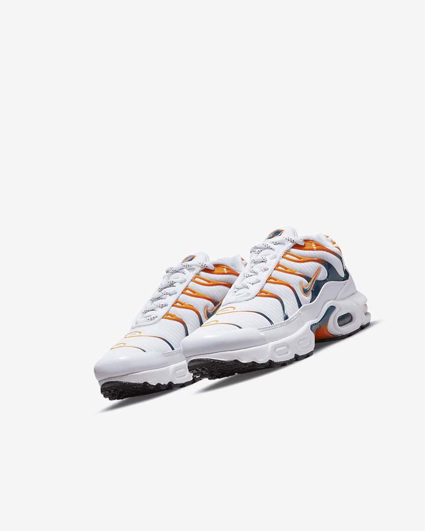 Zapatillas Nike Air Max Plus Niña Blancas Negras | AR5099