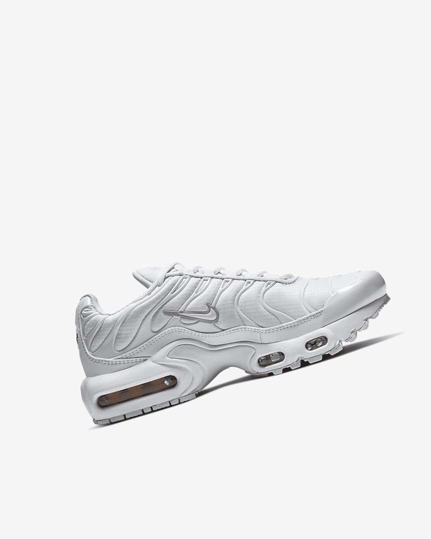 Zapatillas Nike Air Max Plus Niño Blancas Metal Plateadas Blancas | AR5117