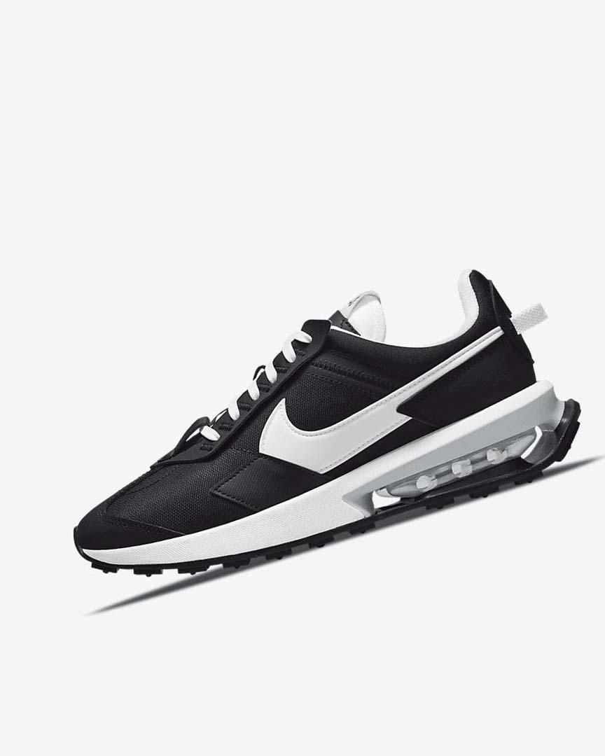 Zapatillas Nike Air Max Pre-Day Mujer Negras Metal Plateadas Blancas | AR4863