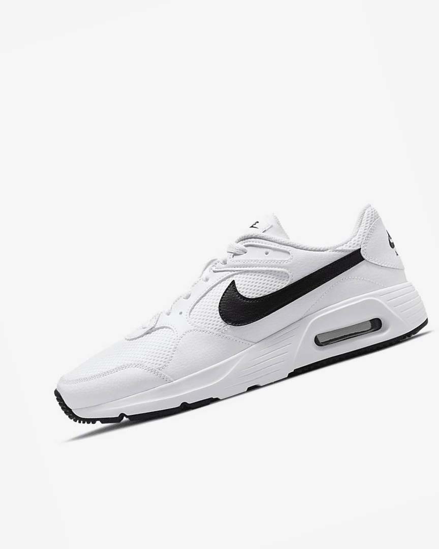 Zapatillas Nike Air Max SC Hombre Blancas Blancas Negras | AR5274