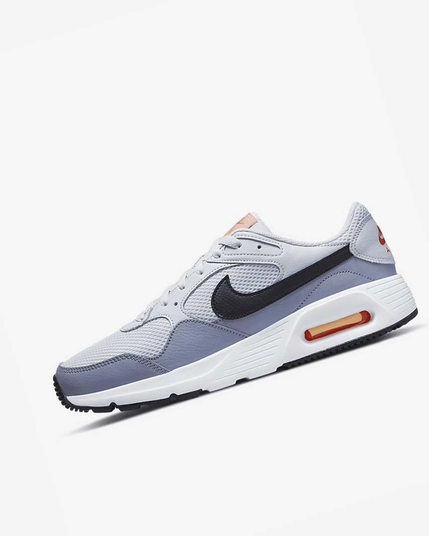 Zapatillas Nike Air Max SC Hombre Plateadas Blancas Negras | AR2751