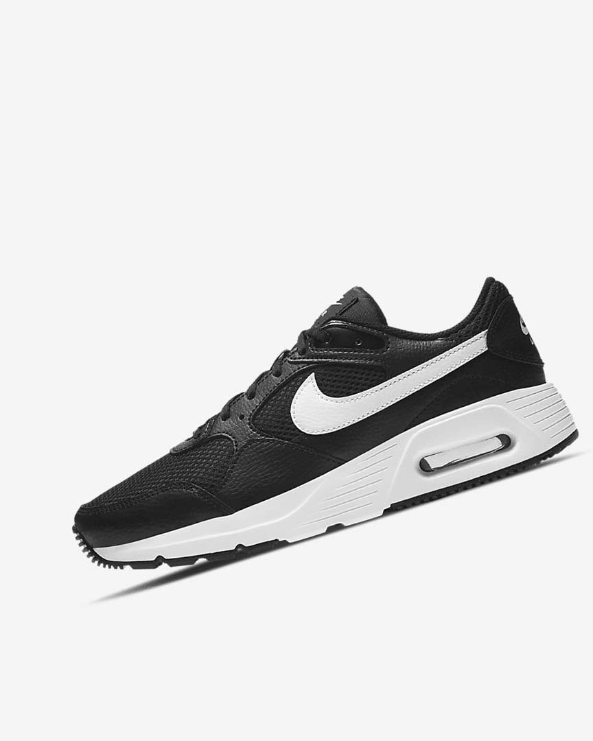 Zapatillas Nike Air Max SC Mujer Negras Negras Blancas | AR5183