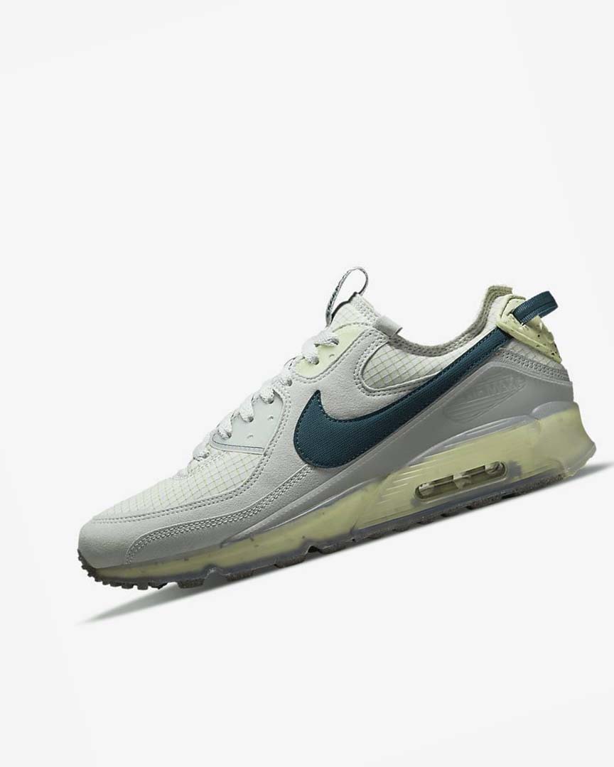 Zapatillas Nike Air Max Terrascape 90 Hombre Gris Verde Claro Turquesa Oscuro Verde | AR2925