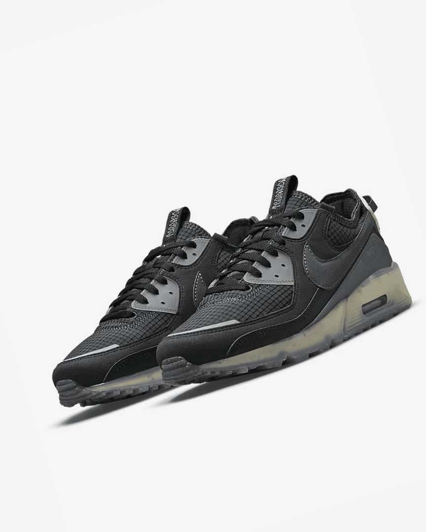 Zapatillas Nike Air Max Terrascape 90 Hombre Negras Verde Claro Gris Oscuro Gris Oscuro | AR4612