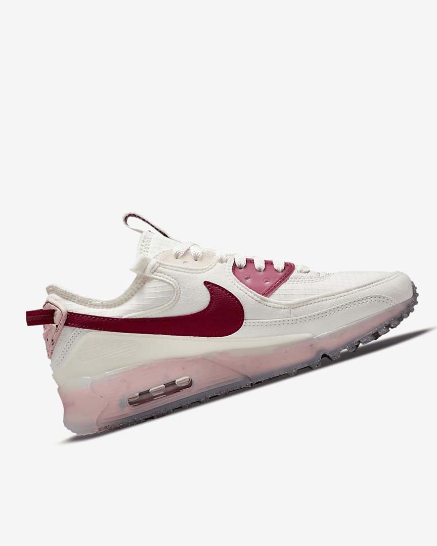 Zapatillas Nike Air Max Terrascape 90 Mujer Blancas Rosas Burdeos | AR3236