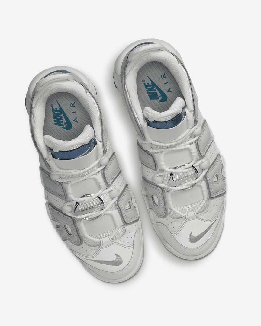 Zapatillas Nike Air More Uptempo Mujer Blancas Gris Gris | AR3283