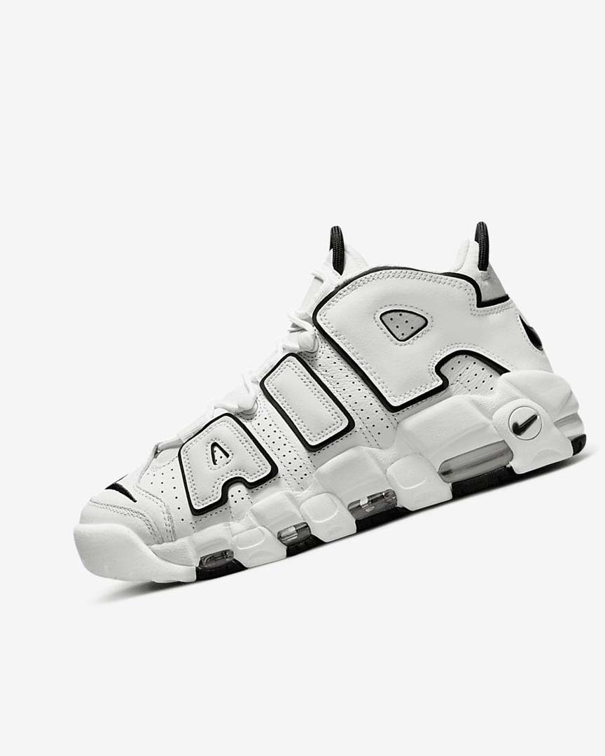 Zapatillas Nike Air More Uptempo Mujer Blancas Negras | AR4621