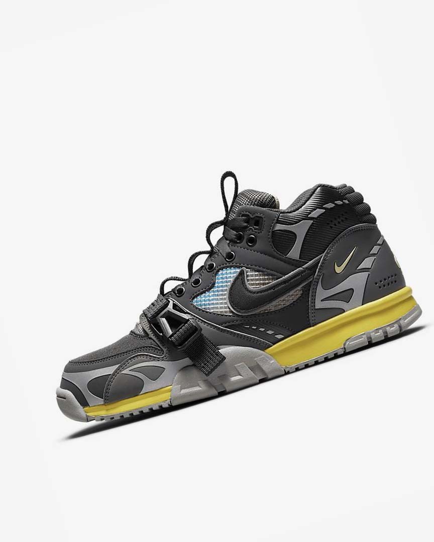 Zapatillas Nike Air Trainer 1 SP Hombre Gris Oscuro Gris Negras | AR1135