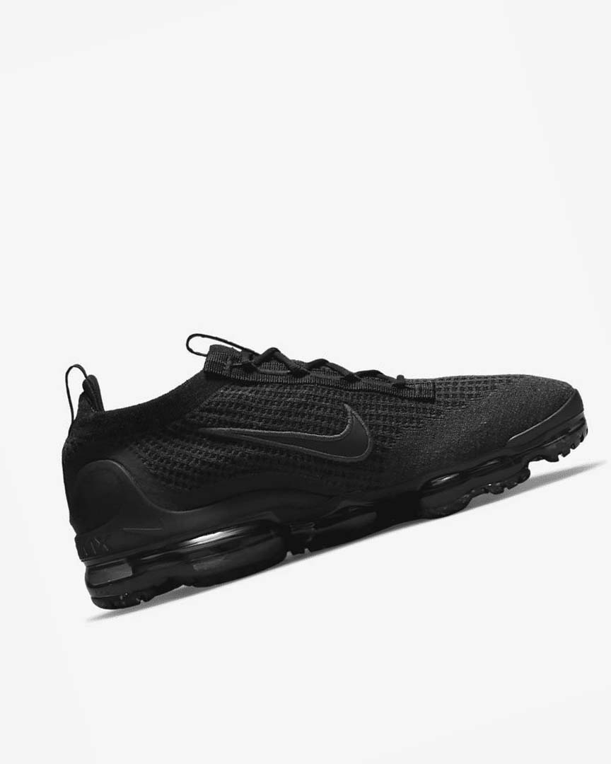 Zapatillas Nike Air VaporMax 2021 FK Hombre Negras Negras Gris Oscuro Negras | AR5230