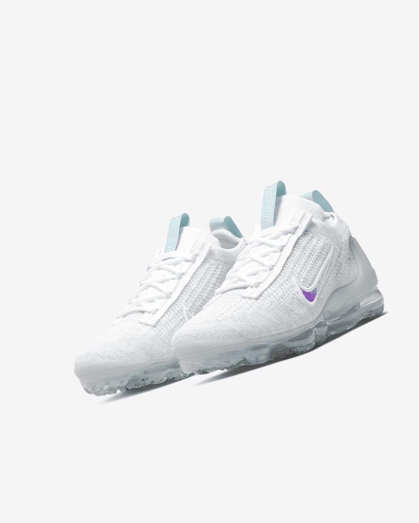 Zapatillas Nike Air VaporMax 2021 FK Niño Blancas Blancas | AR4641