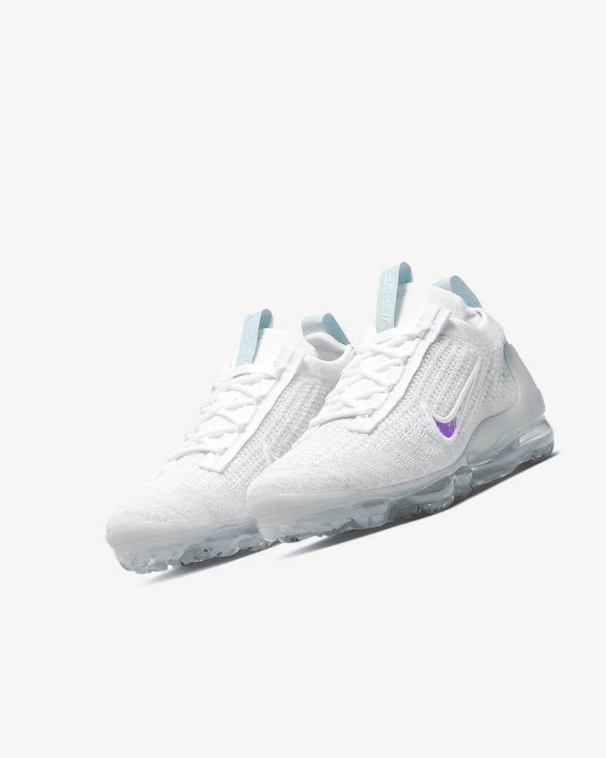 Zapatillas Nike Air VaporMax 2021 FK Niña Blancas Blancas | AR5158