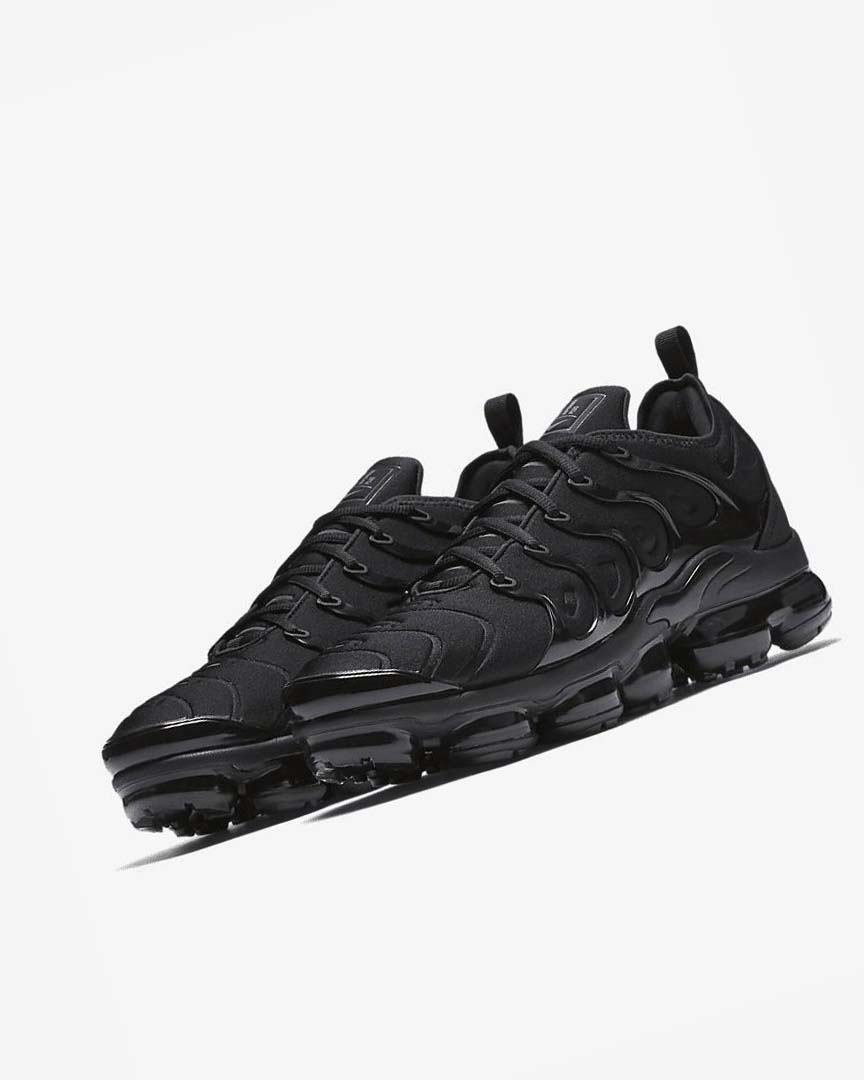 Zapatillas Nike Air VaporMax Plus Hombre Negras Negras Gris Oscuro | AR2816