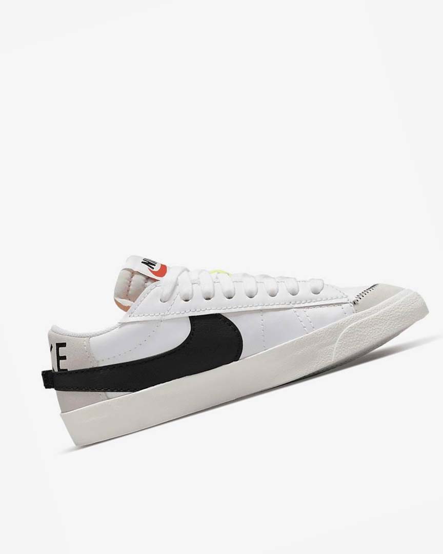 Zapatillas Nike Blazer Low '77 Jumbo Hombre Blancas Blancas Negras | AR2929