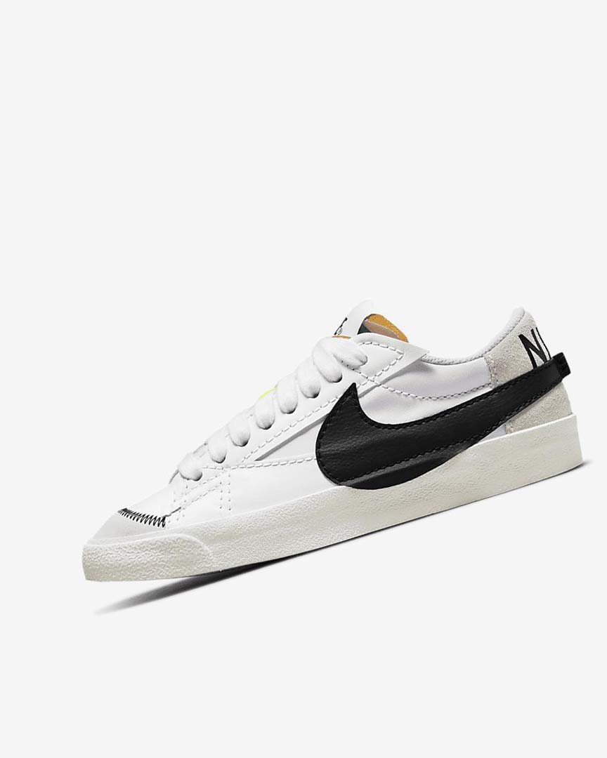 Zapatillas Nike Blazer Low \'77 Jumbo Mujer Blancas Blancas Negras | AR5589