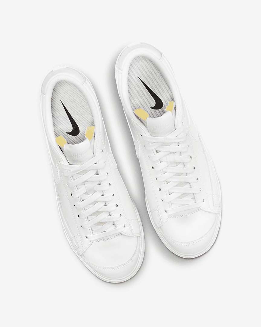 Zapatillas Nike Blazer Low Plataforma Mujer Blancas | AR2528