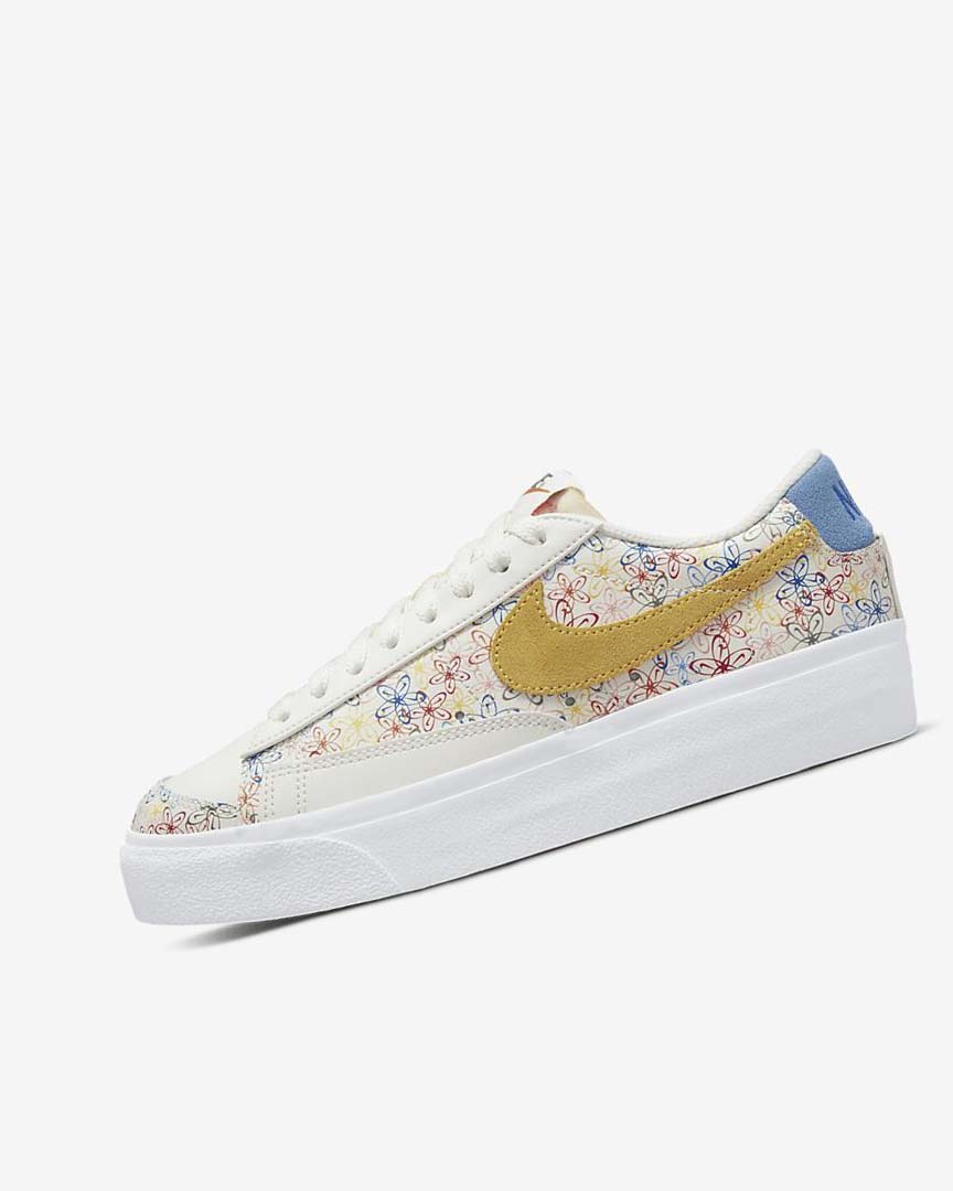 Zapatillas Nike Blazer Low Plataforma Mujer Azul Real Azules | AR4549