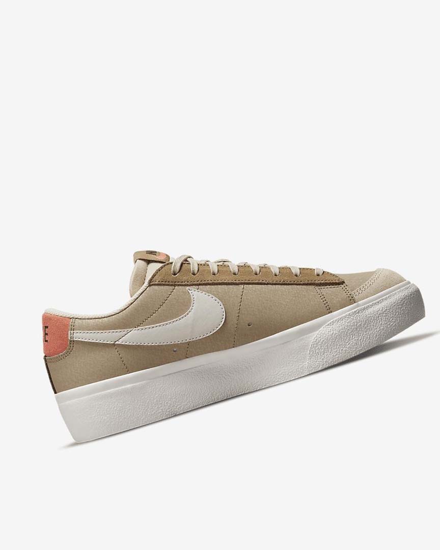 Zapatillas Nike Blazer Low Plataforma SP Mujer Kaki Beige Claro | AR5011