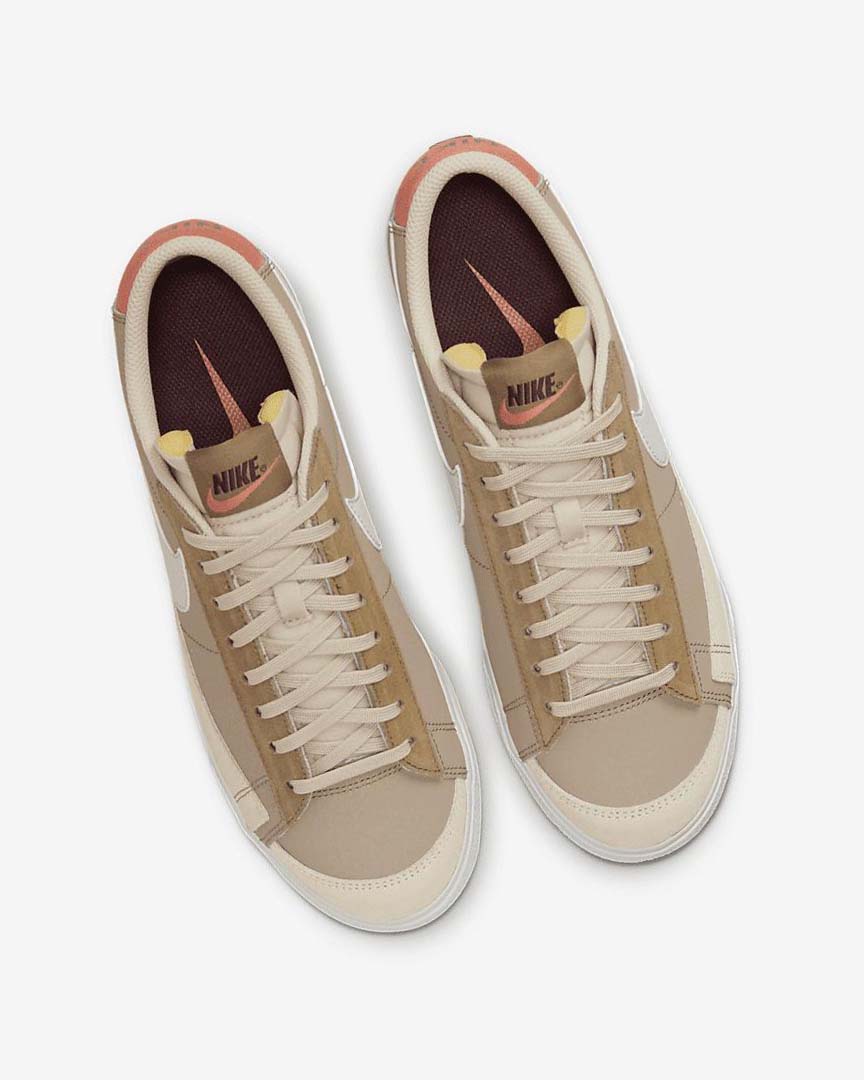 Zapatillas Nike Blazer Low Plataforma SP Mujer Kaki Beige Claro | AR5011