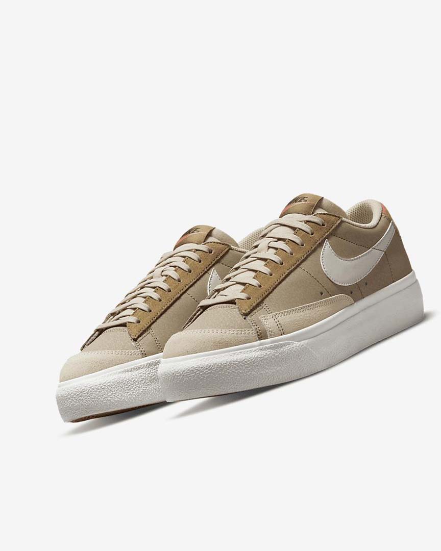 Zapatillas Nike Blazer Low Plataforma SP Mujer Kaki Beige Claro | AR5011