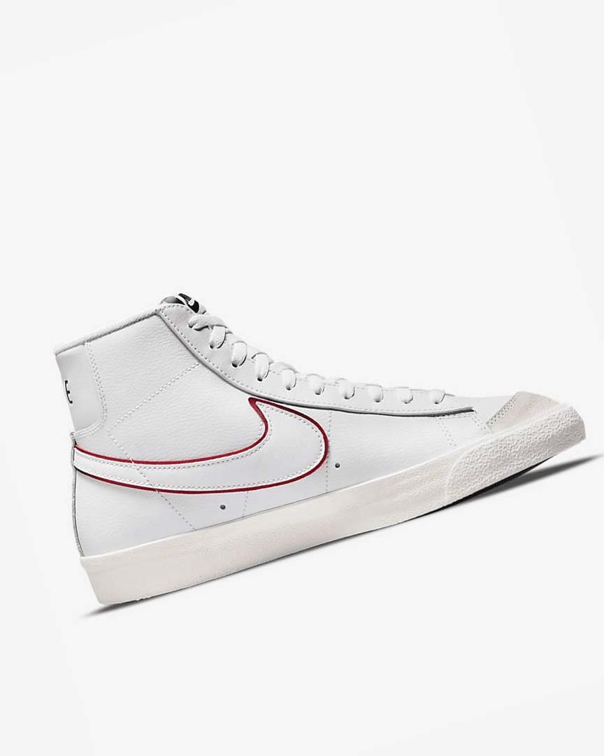 Zapatillas Nike Blazer Mid '77 Hombre Blancas Verde Metal Plateadas Rojas | AR2483