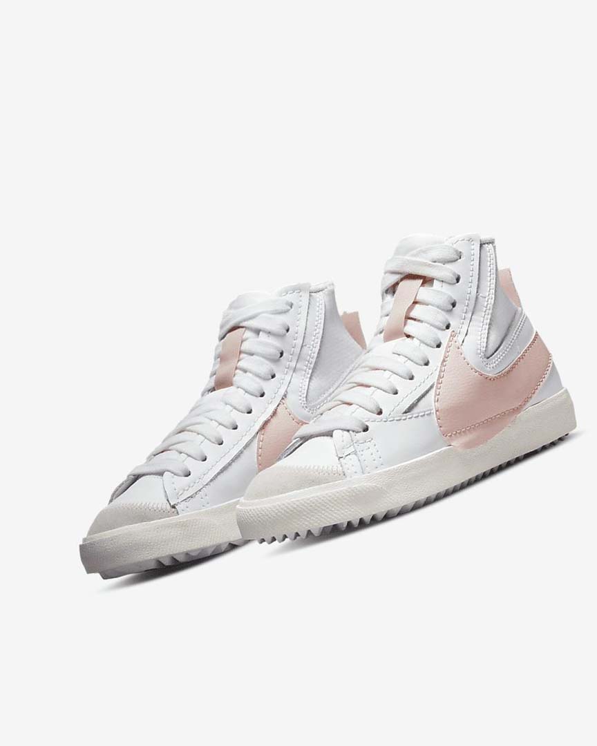 Zapatillas Nike Blazer Mid '77 Jumbo Mujer Blancas Rosas | AR2597