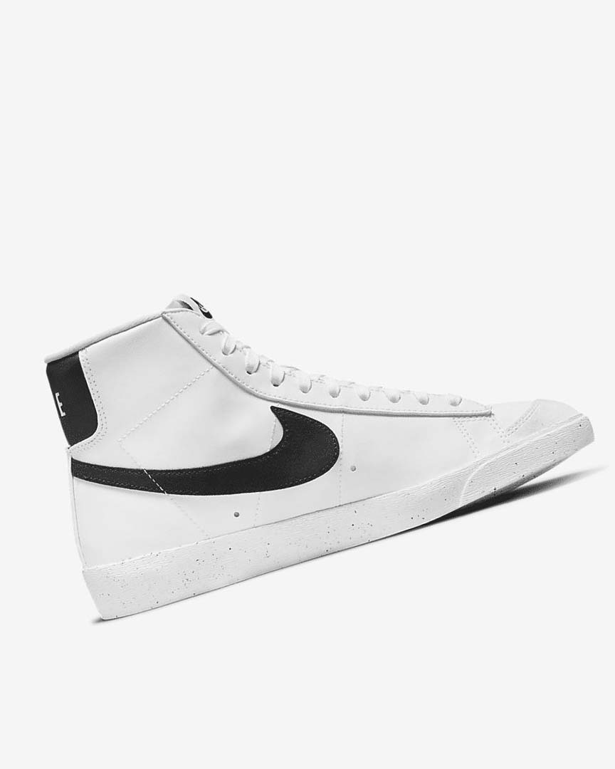 Zapatillas Nike Blazer Mid '77 Next Nature Mujer Blancas Negras | AR5028