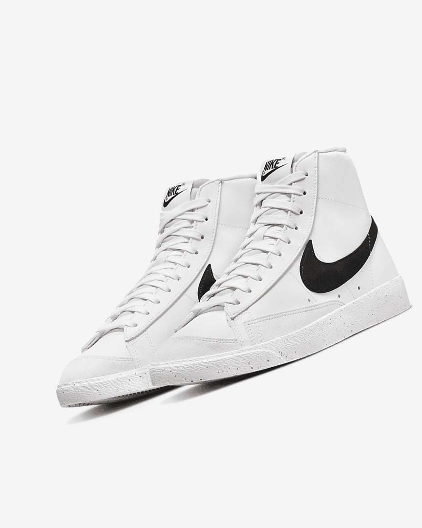 Zapatillas Nike Blazer Mid '77 Next Nature Mujer Blancas Negras | AR5028