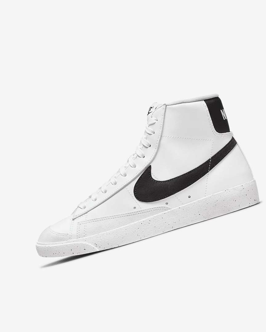 Zapatillas Nike Blazer Mid \'77 Next Nature Mujer Blancas Negras | AR5028