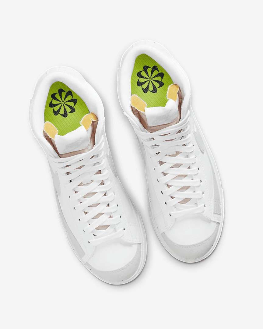 Zapatillas Nike Blazer Mid '77 Next Nature Mujer Blancas Verde | AR5289